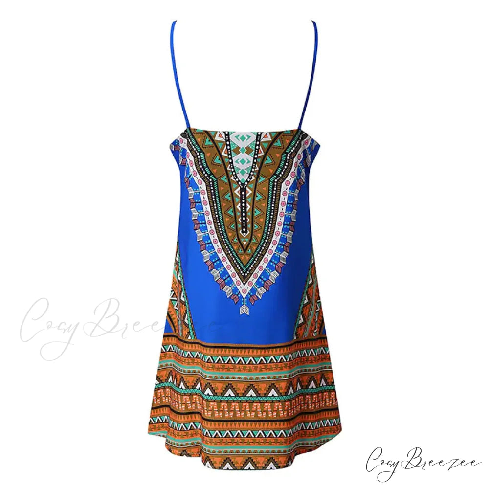 Sleeveless A Line Mini Dress for Women