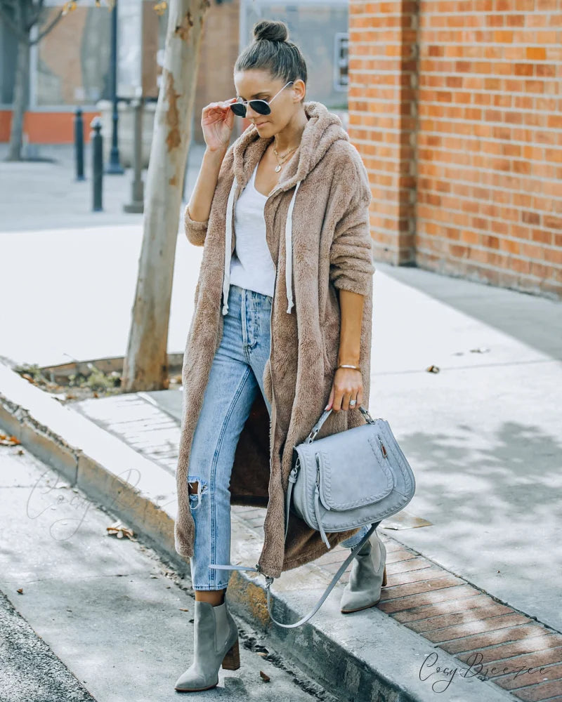 Snooze Hooded Jacket - Mocha