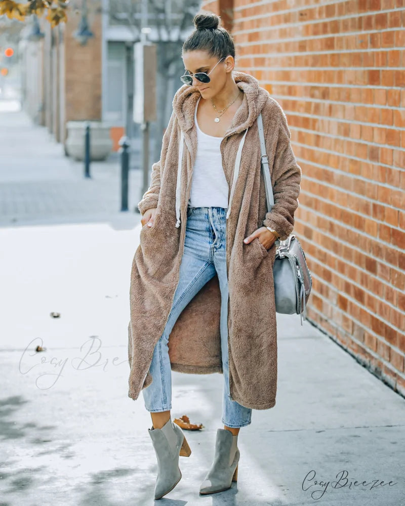 Snooze Hooded Jacket - Mocha