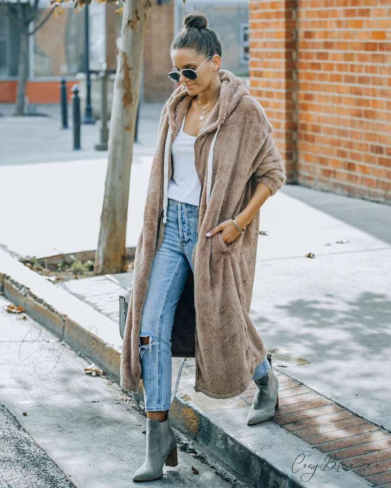 Snooze Hooded Jacket - Mocha