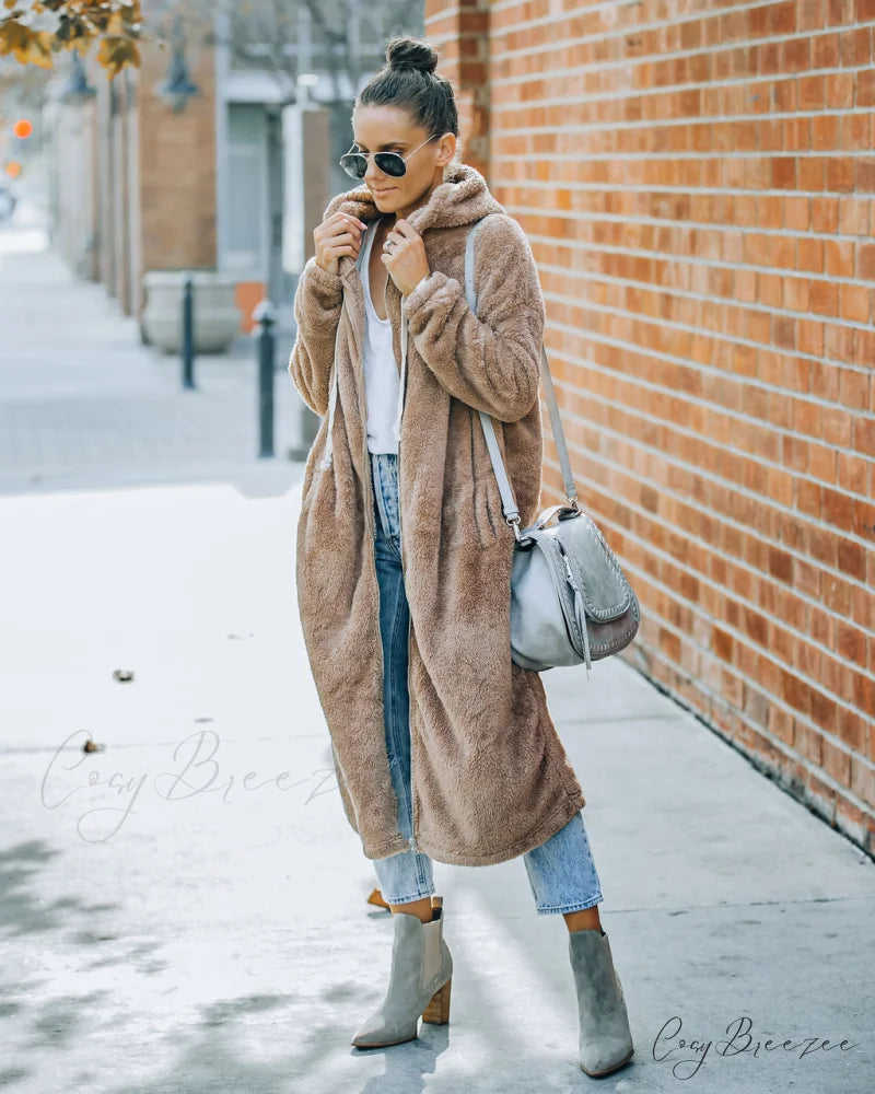 Snooze Hooded Jacket - Mocha