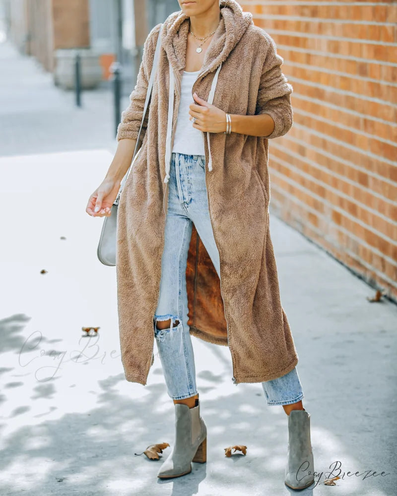 Snooze Hooded Jacket - Mocha