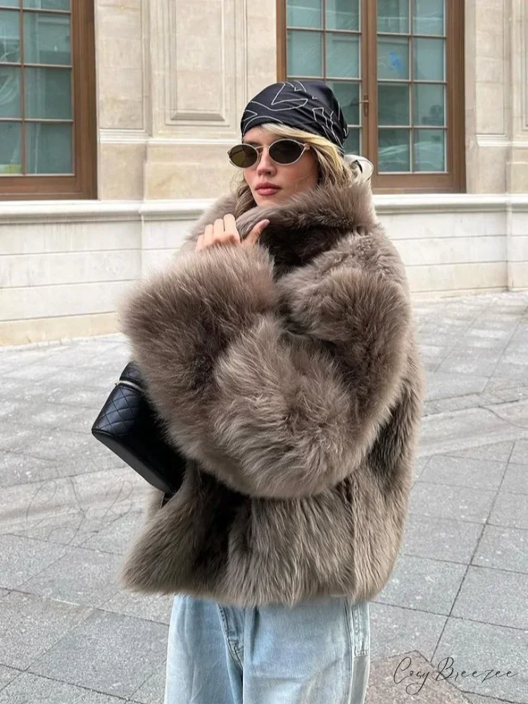 Soft Thicken Winter Overcoat coats-241228