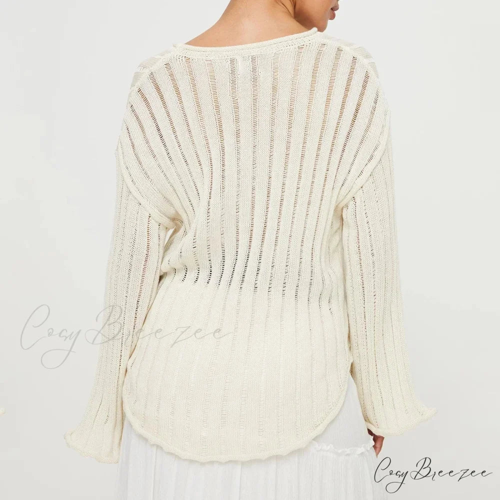 Solid Color Loose Warm Sweater swraters-241228