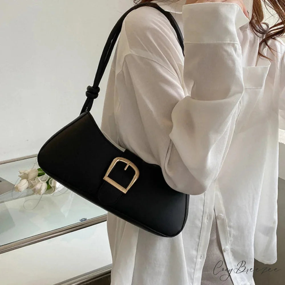 Solid Color Trendy Small Bag shoulder-250126