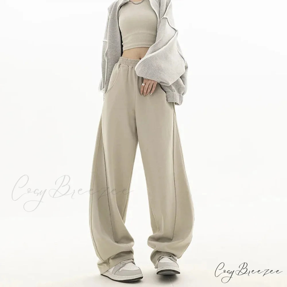 Solid Relaxed Street Dance Pants pants-241228