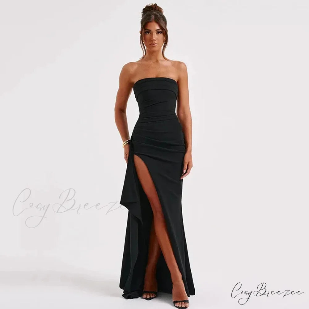 Spaghetti Strap Maxi Dress