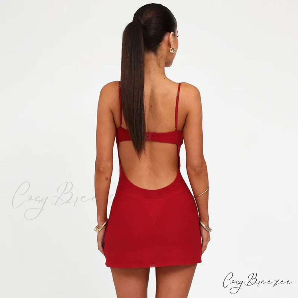 Spliced Club Chic Holiday Dress vacationdress-250223