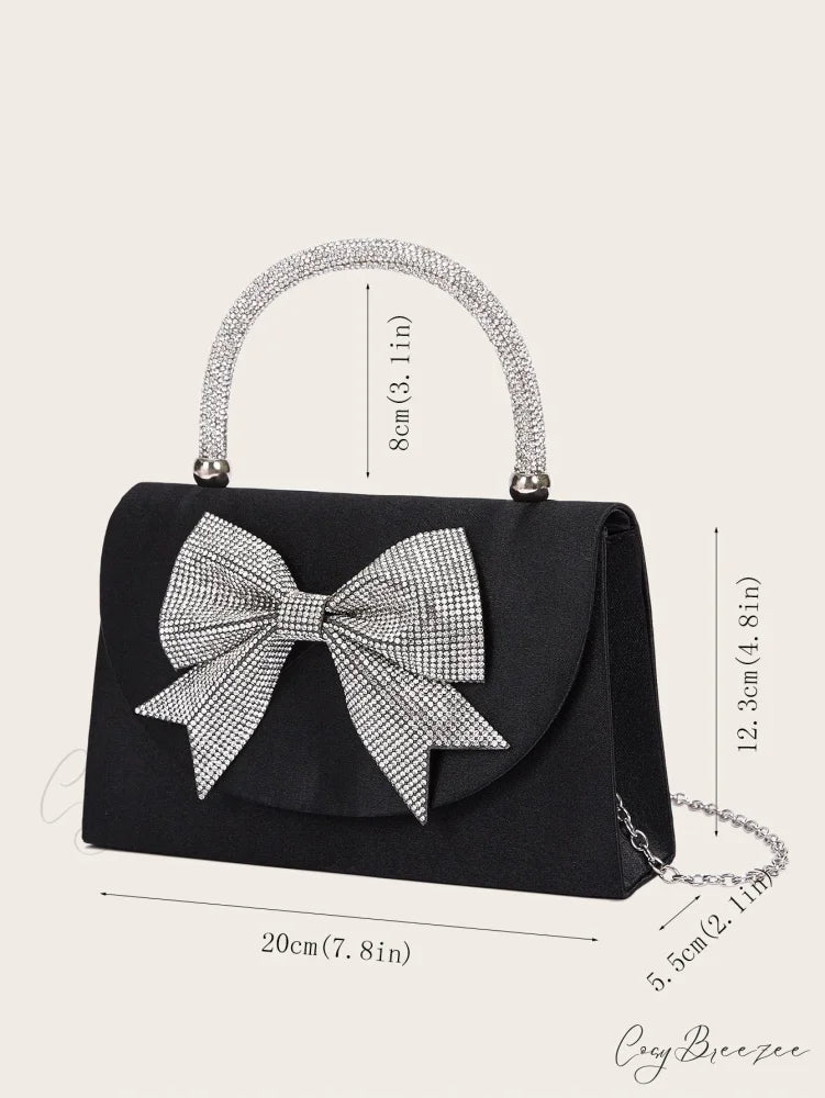 Square Shoulder Clutch Bag Wedding Evening clutchbag-250126