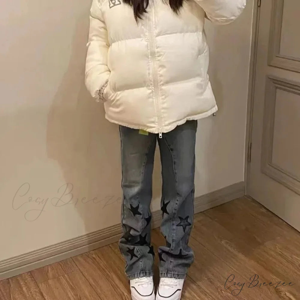 Star Girls Vintage Denim Pants pants-241228