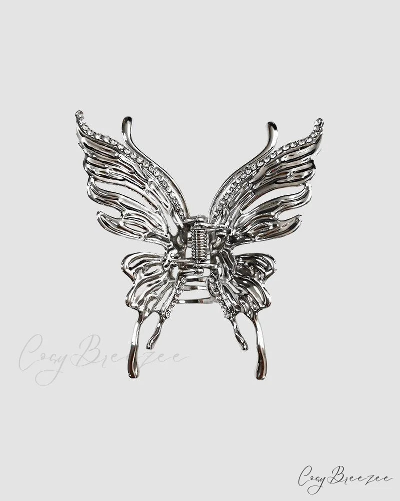 Statement Butterfly Metallica Hairclip