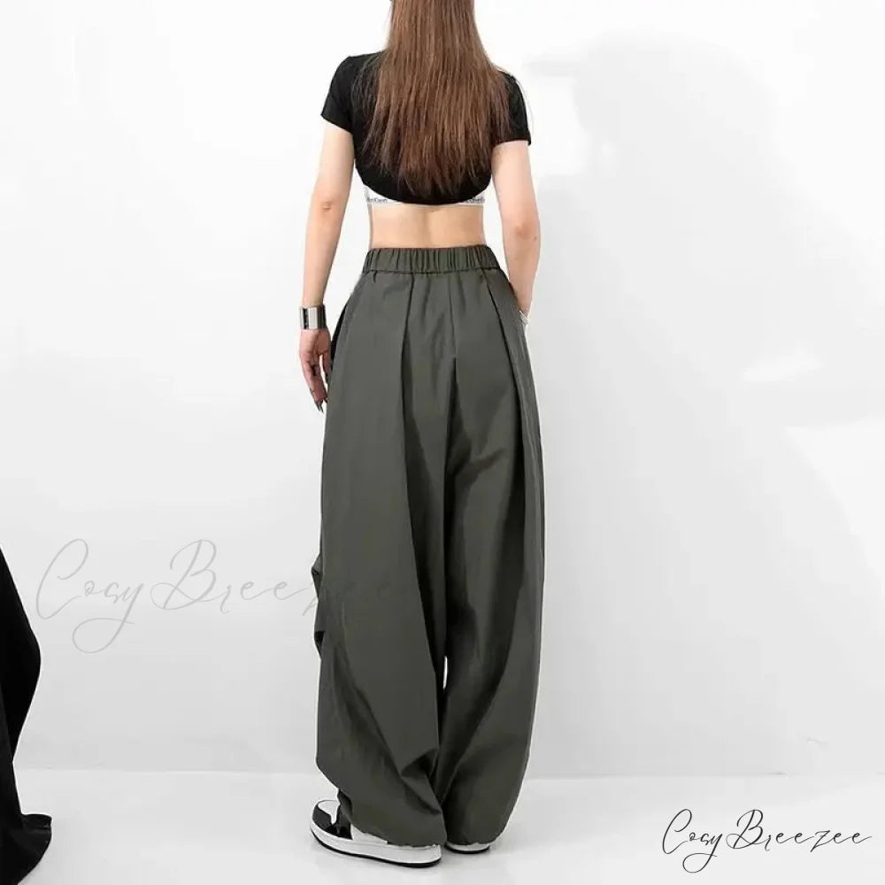 Street Dance Quick-Dry Cargo Pants pants-241228