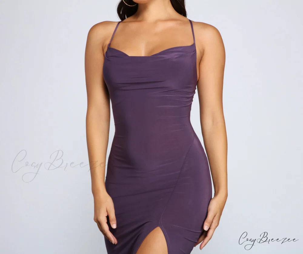 Such A Stylish Stunner Midi Dress