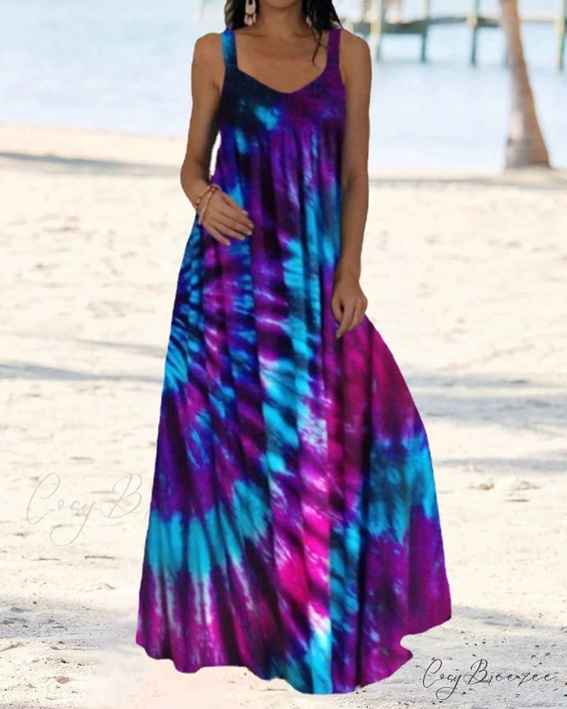 Tie-dye dress