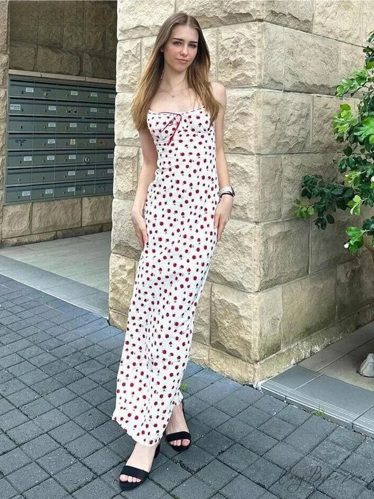 Trendy Floral Bow Bandage Bodycon Dress floraldress-250126
