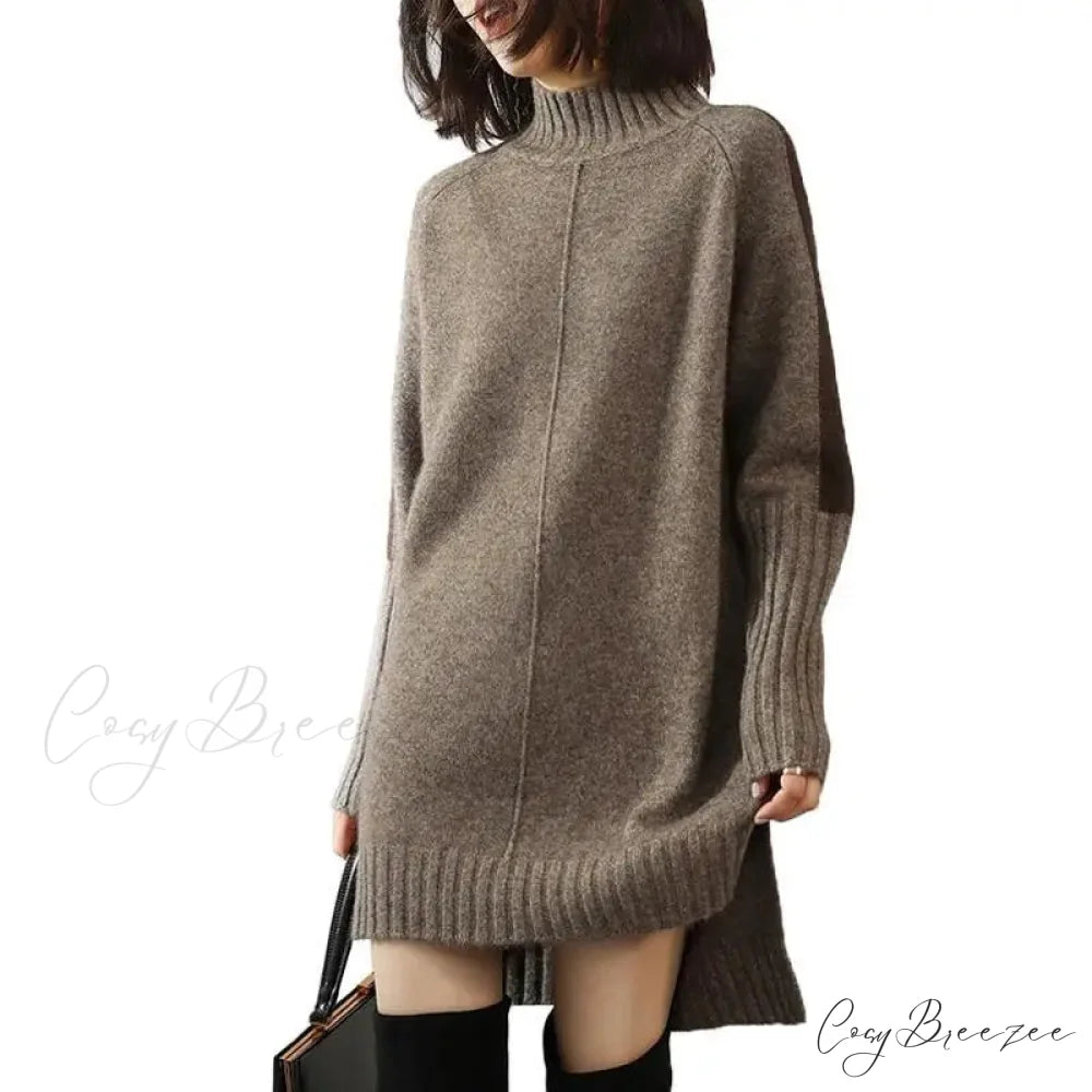 Turtleneck Wool Knit Warm Sweater swraters-241228