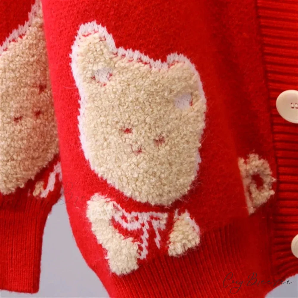 Ugly Christmas Vintage Y2K Knit Cardigan
