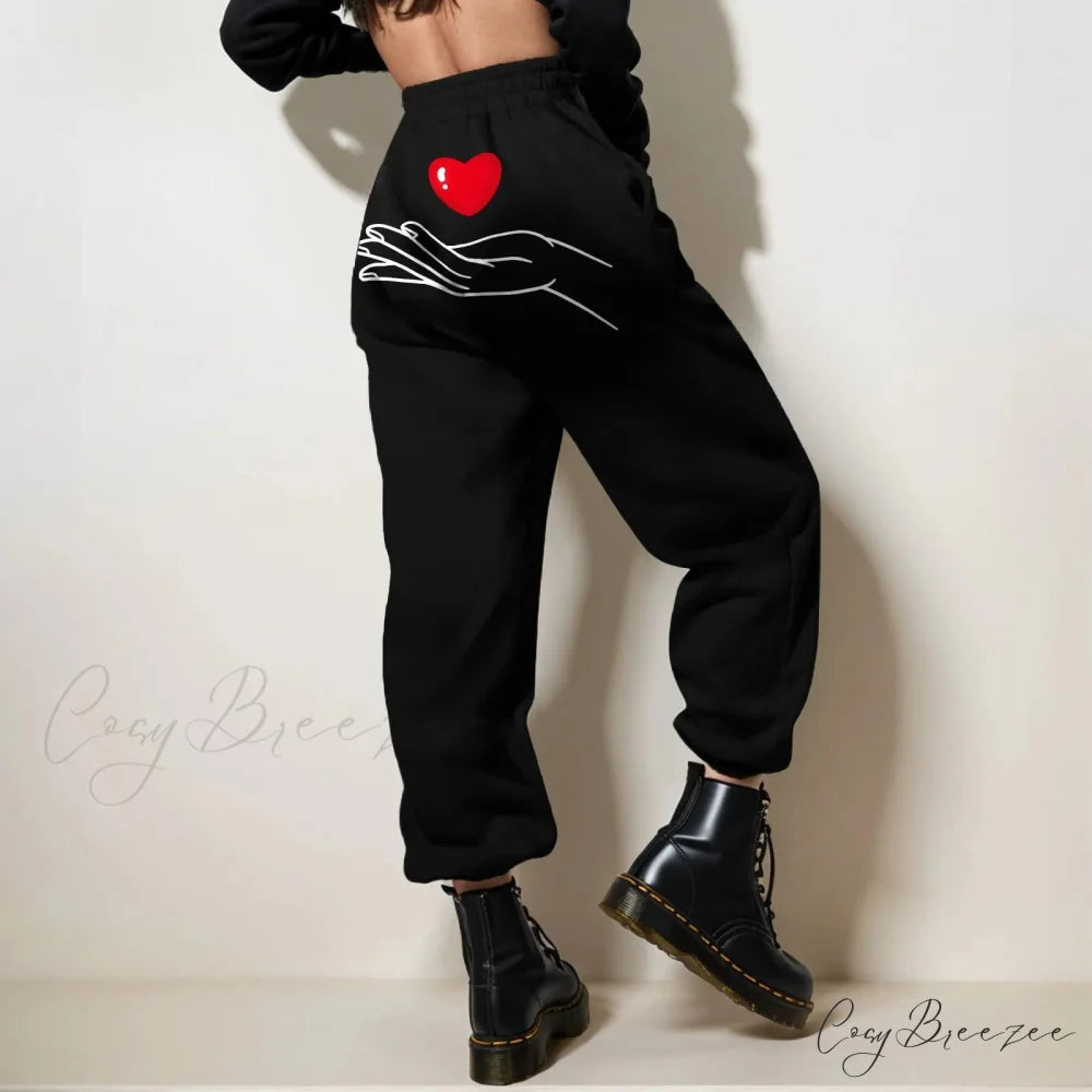 Valentine Day Couple Jogger Pants Watermelon Red / S pants-241228