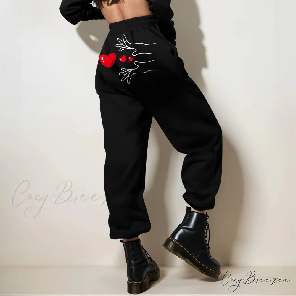 Valentine Day Couple Jogger Pants White / S pants-241228