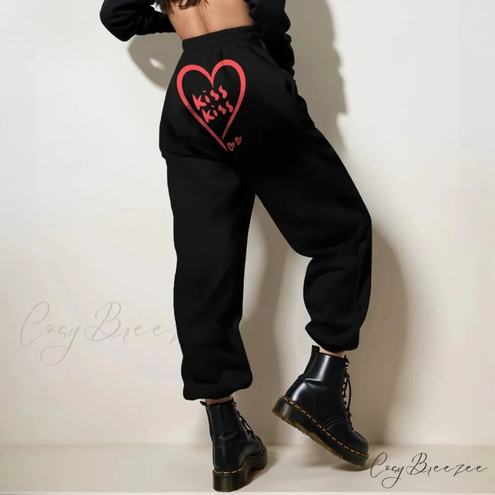 Valentine Day Couple Jogger Pants Wine / S pants-241228