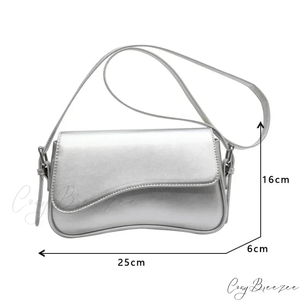 Vintage Leather Designer Crossbody Shoulder Bag shoulder-250126