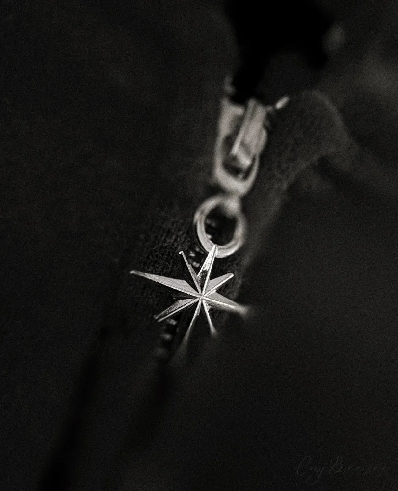 Vintage Print Zip-Up Hoodie hoodies-241228