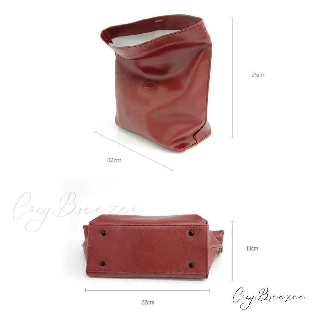 Vintage Soft PU Leather Clutch wristlet-250126