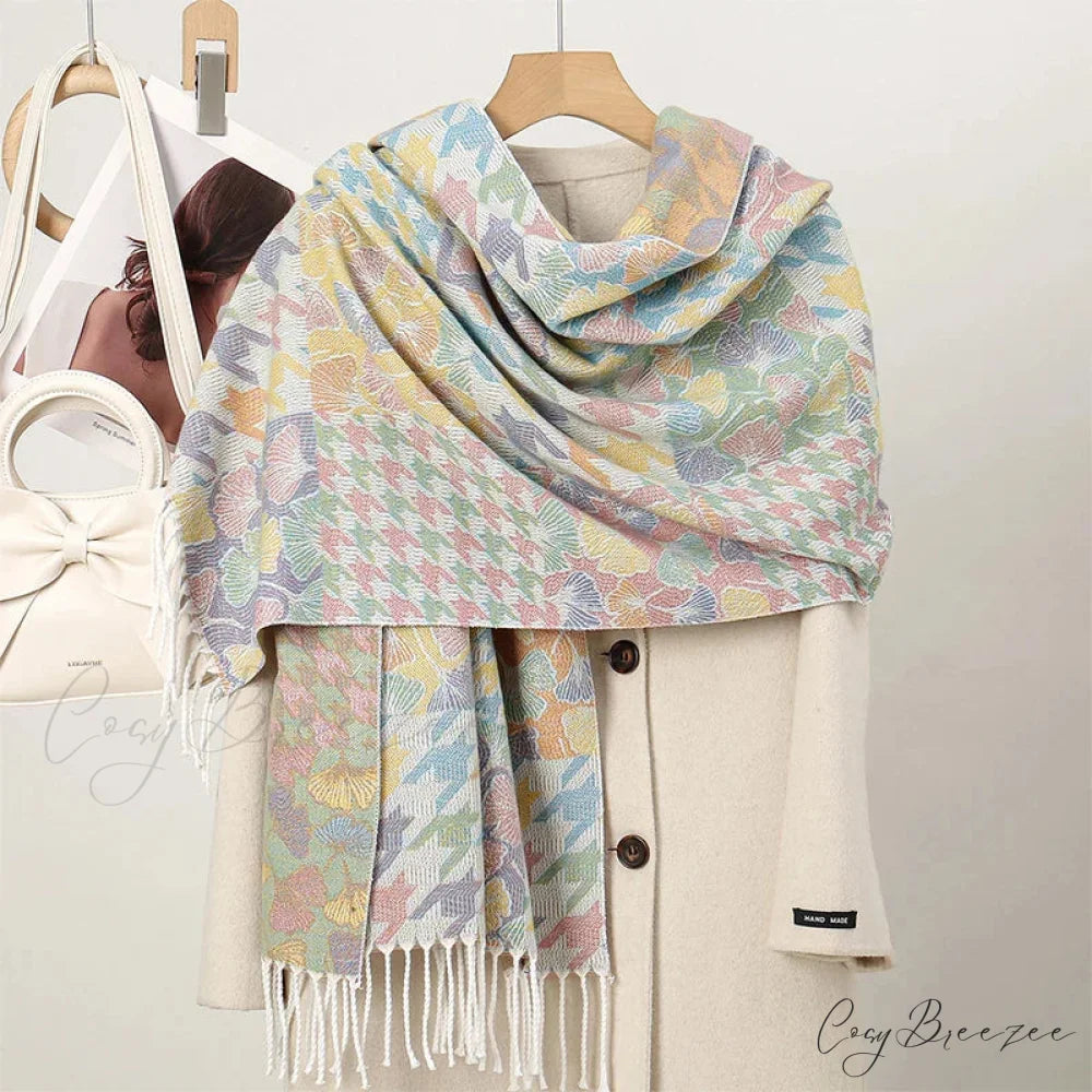 Winter Paisley Cashmere Pashmina Scarf Color6 scarf-241228