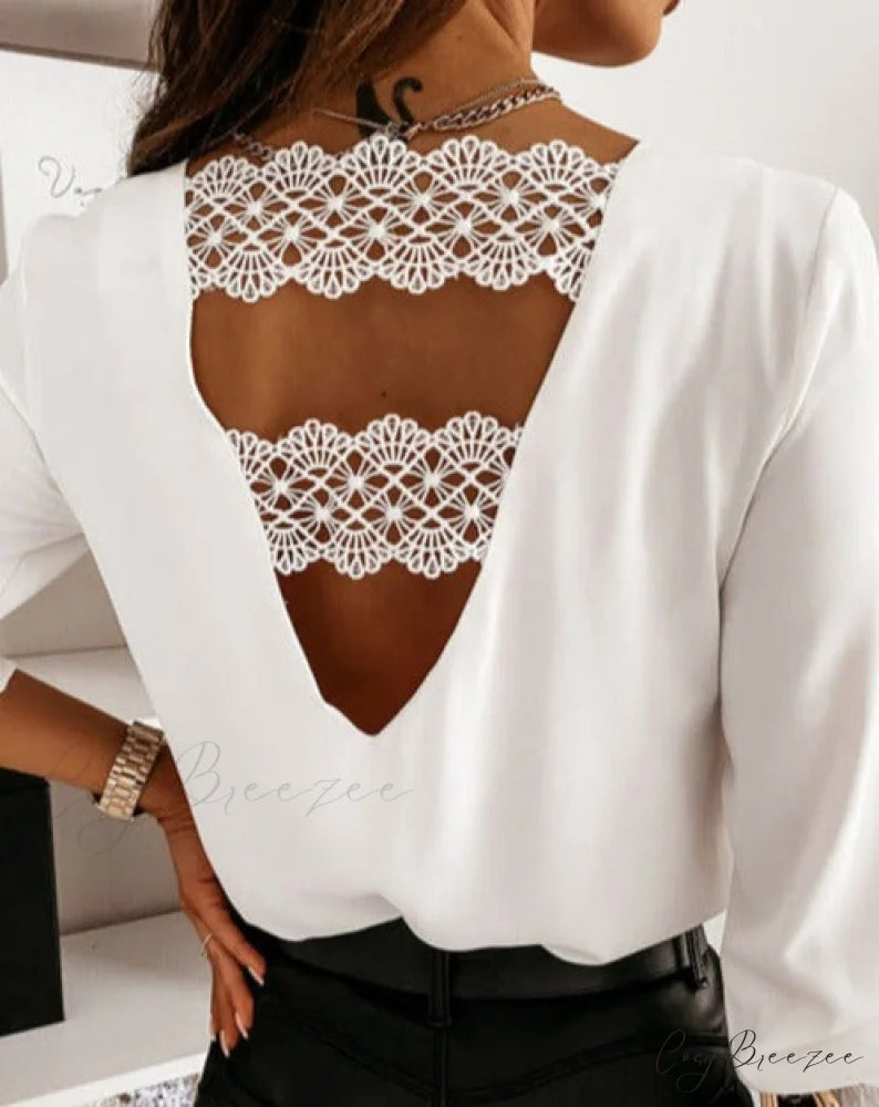 WOMEN’S CHELSEA BLOUSE white / S
