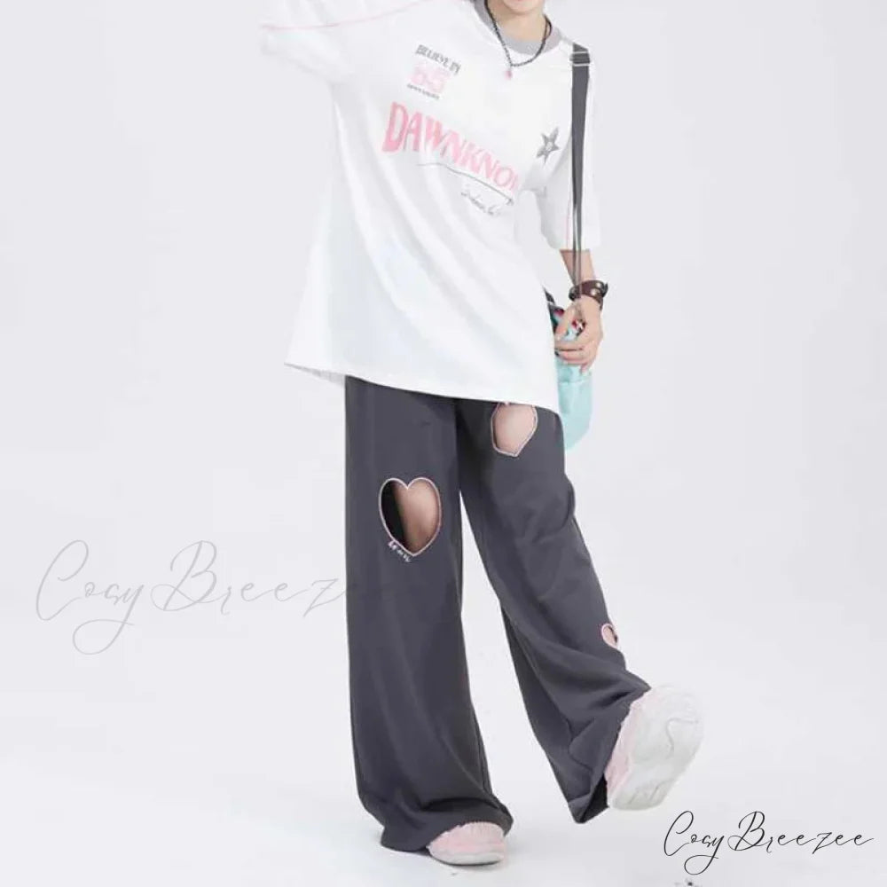 Youth Vintage Love Relaxed Straight Pants pants-241228