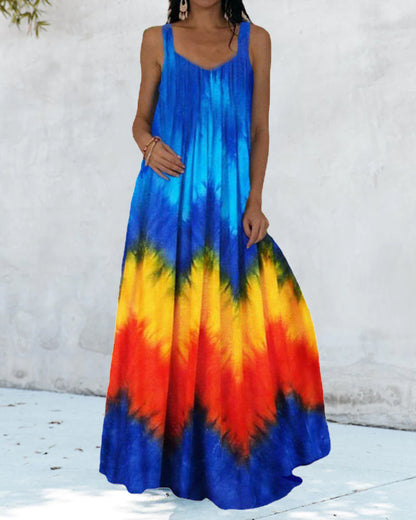 Tie-dye dress