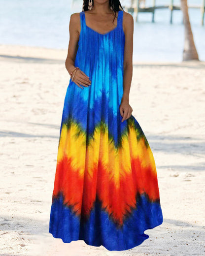 Tie-dye dress