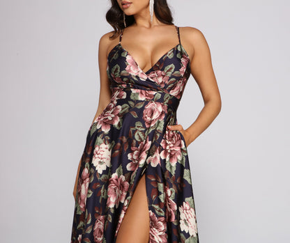 Cosybreezee - Betty Stylish Floral A-Line Dress