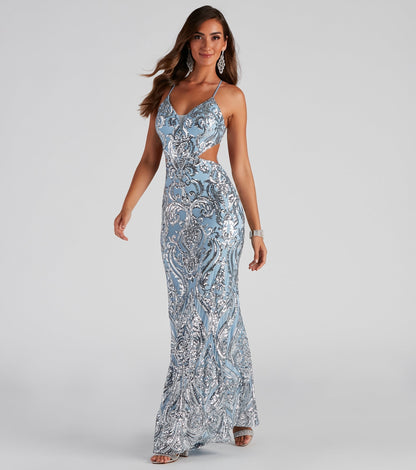 Cosybreezee - Alice Sequin Mermaid Formal Dress