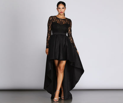 Tamia Lace Stylish Drama Dress