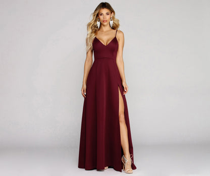 Cosybreezee - Avianna High Slit Formal Dress