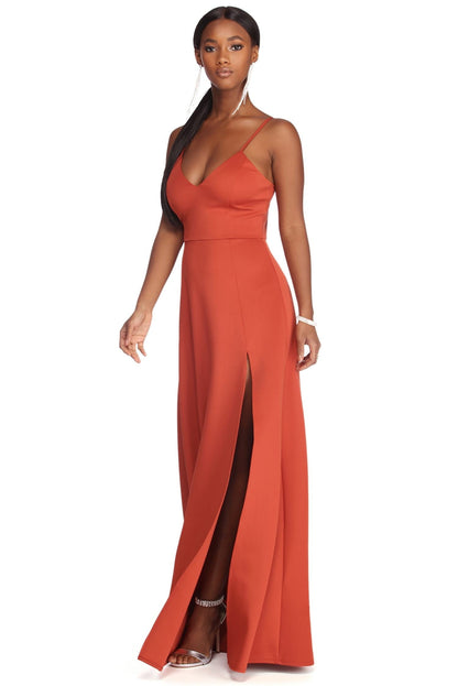 Cosybreezee - Avianna High Slit Formal Dress