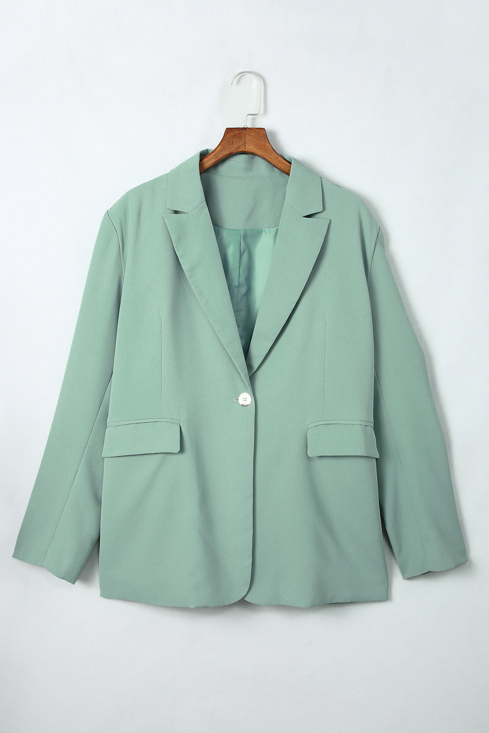 Blazer One-Button Flap with Pocket