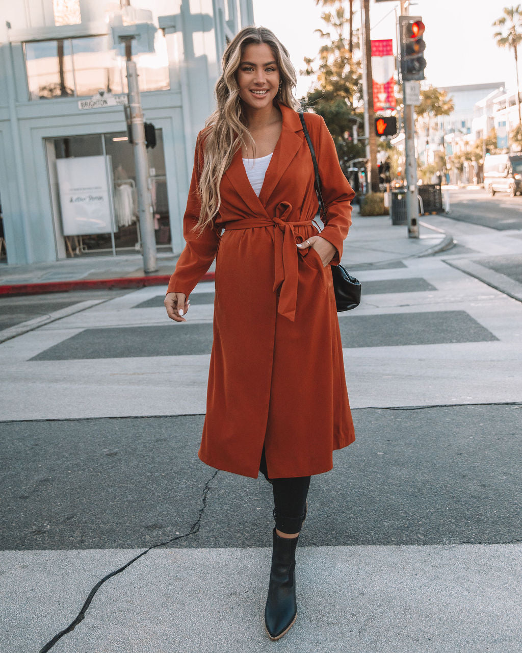 Alfred Lightweight Trench Coat with Pockets