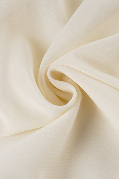 Elastic Waist Ruching A-Line Skirt