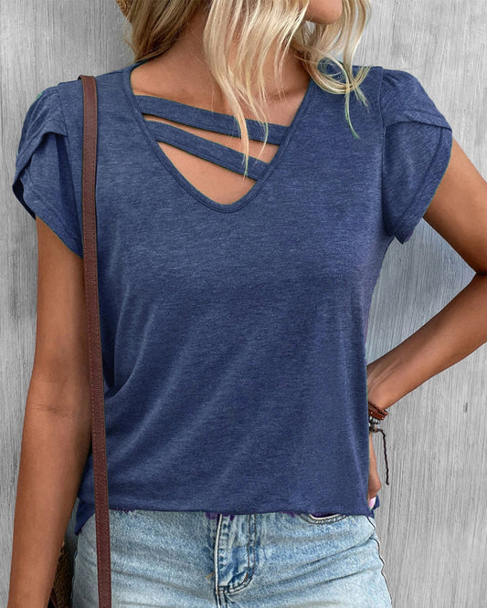 V-neck T-shirt