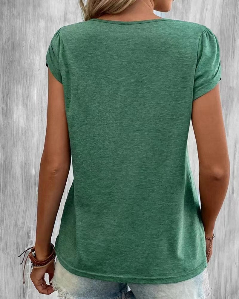 V-neck T-shirt