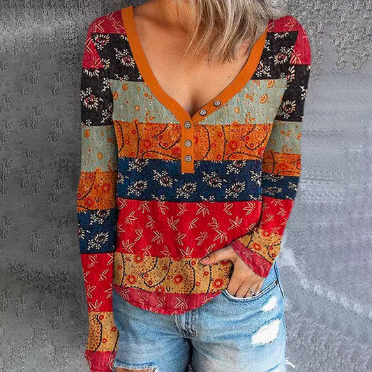 Retro Colorful Top