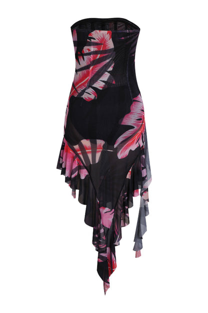 Atlas Tropical Stylish Leaf Dress