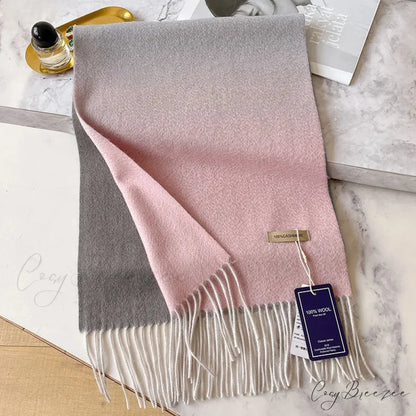 100% Cashmere Winter Pashmina Wool Scarf scarf-241228