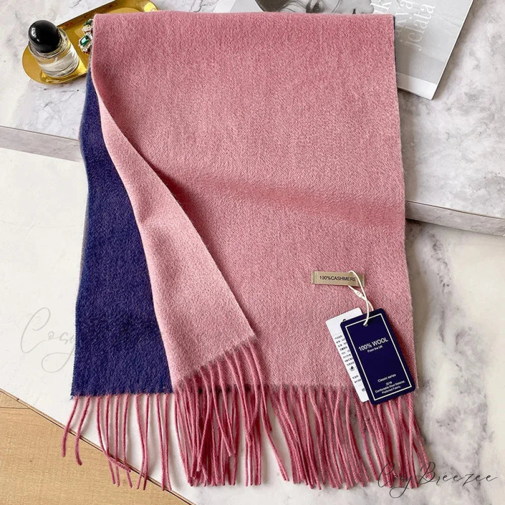 100% Cashmere Winter Pashmina Wool Scarf Multi Color4 scarf-241228