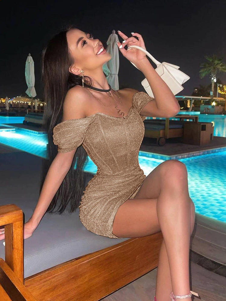 Julia Off The Shoulder Mini Dress