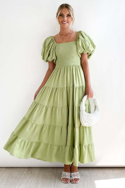 Anne Elegant Tiered Dress