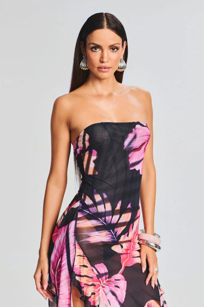 Atlas Tropical Stylish Leaf Dress