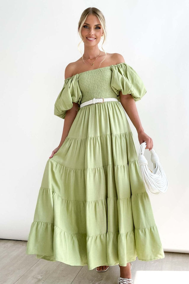 Anne Elegant Tiered Dress